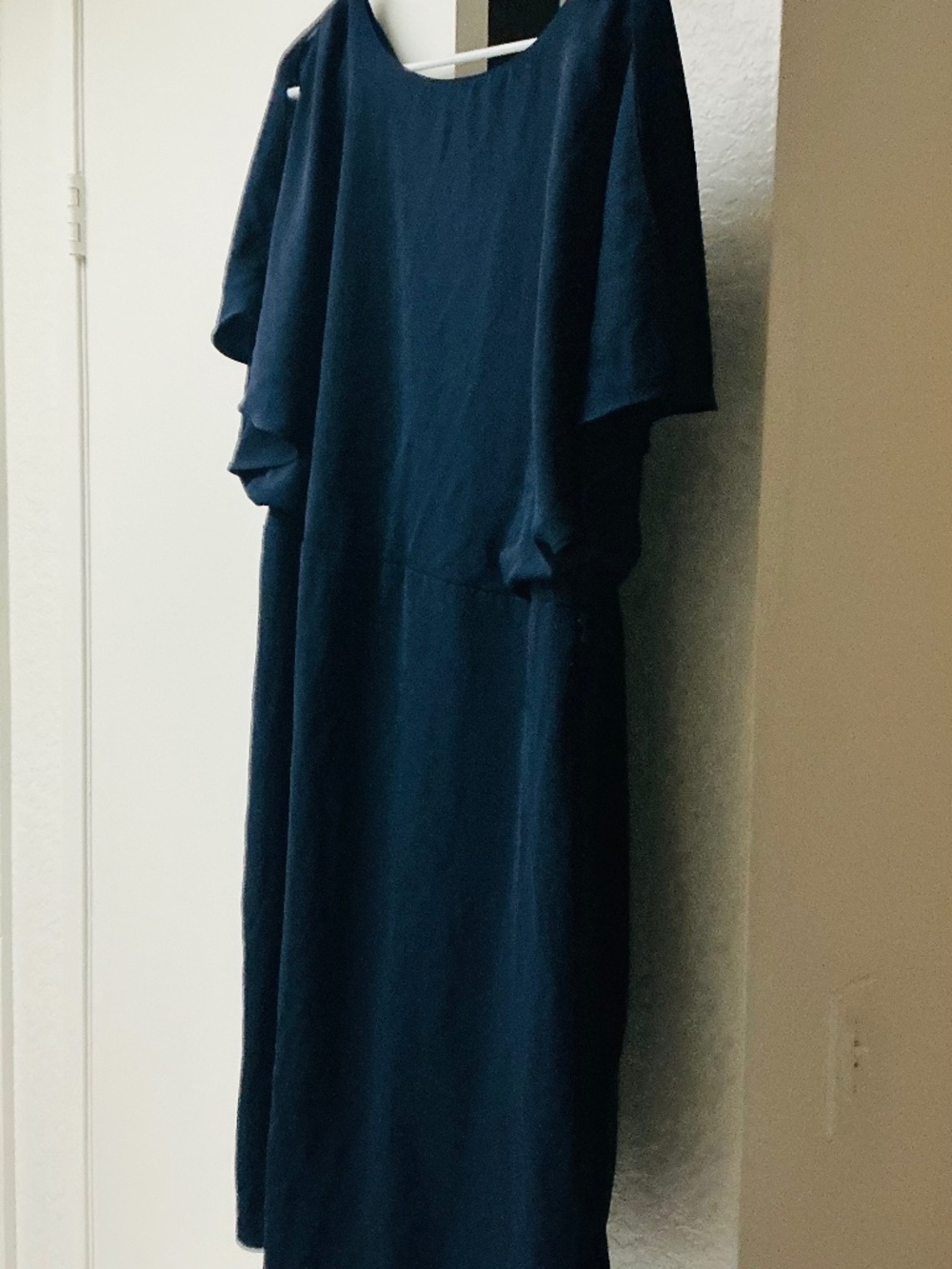 Dunnes navy midi dress
